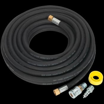 Sealey AHK04 High Flow Air Line Hose Kit 13mm 15m