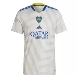 adidas Boca Juniors 21/22 Away Jersey Mens - Grey