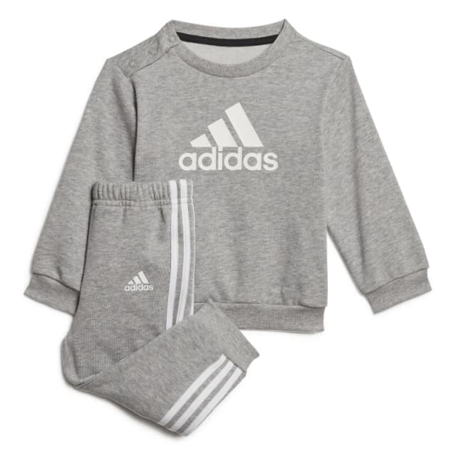 adidas Infants BOS Jog French Terry Set - Grey Grey 12 - 18 Months