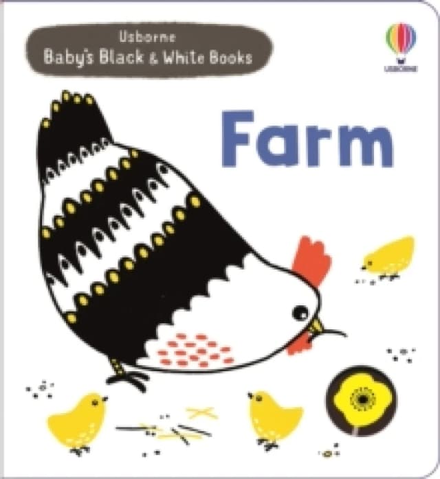 Baby's Black and White Books Farm Board book