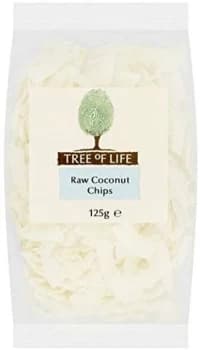 Tree of Life Chipped Coconut - Raw - 125g x 6