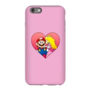 Nintendo Super Mario Peach Kiss Phone Case - iPhone 6 Plus - Tough Case - Gloss
