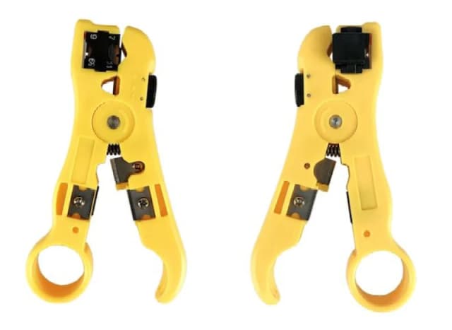 Lanview LVN125455 cable crimper Stripping tool Yellow