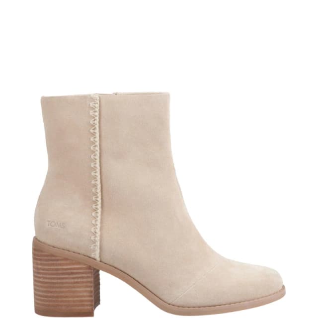 Toms Evelyn Ankle Boot - Beige Beige 4