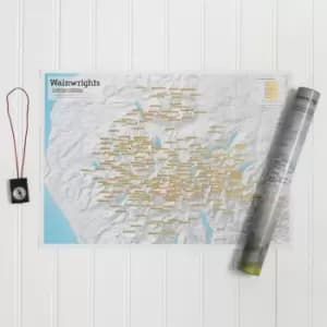 Wainwright Bagging Collect & Scratch Map
