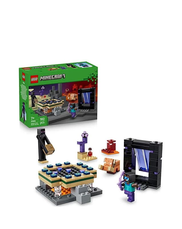LEGO Minecraft Nether & End Portal Journey Toy 21584