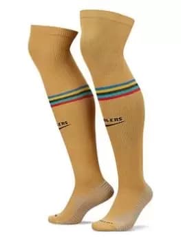 Nike Barcelona 22/23 Away Socks - Gold Size M Men
