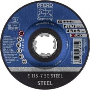 PFERD 62211215 Grinding disc (off-set) 115mm 10 pc(s)