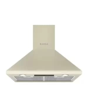 SMEG 60cm Chimney Cooker Hood - Cream