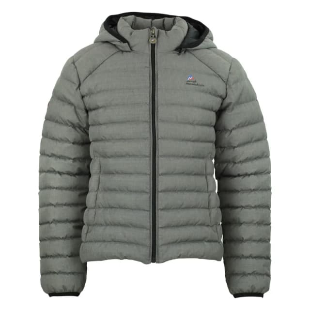 Peak Mountain Girls ski jacket Peak Mountain Gacenza Gris Female 10 ans GACENZA/YL-GRIS CLAIR CHINE