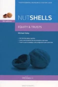 Nutshells Equity and Trusts by Michael Haley Paperback