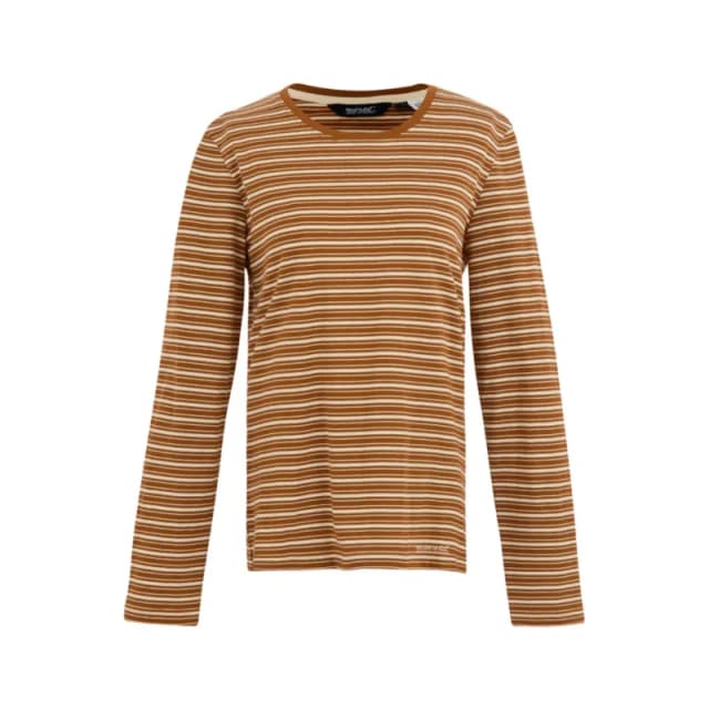 Womens long sleeve T-Shirt Regatta Federica Marron Female 38