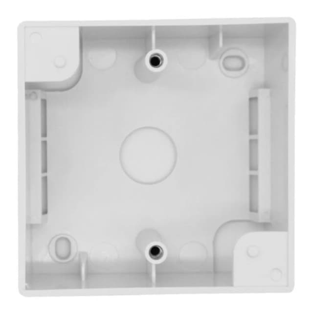 Cablenet Cablenet Single Gang PVC Back Box 45mm 72-2652