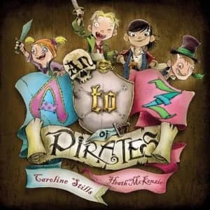 An A-Z of Pirates by Caroline Stills Book
