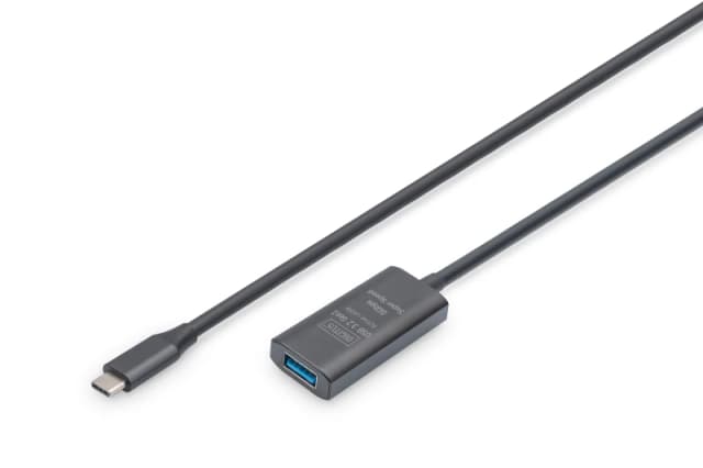 Digitus Active USB 3.2 Gen1 5G extension cable. USB-C - USB-A. 5m