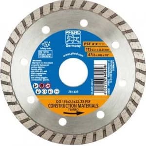 Diamond cutting disc DG 115 x 2.1 x22.23 PSF PFERD 68011222 Diameter 115mm