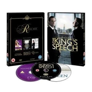 The Royal Box The Kings Speach/ The Queen/ Young Victoria DVD