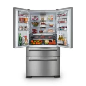 Rangemaster RDXD21SSC Premium 608L French Door Fridge Freezer, Stainless