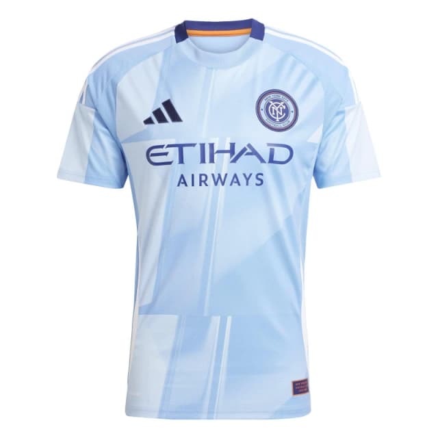 adidas New York City Home Shirt 2025 2026 Adults Light Blue male S