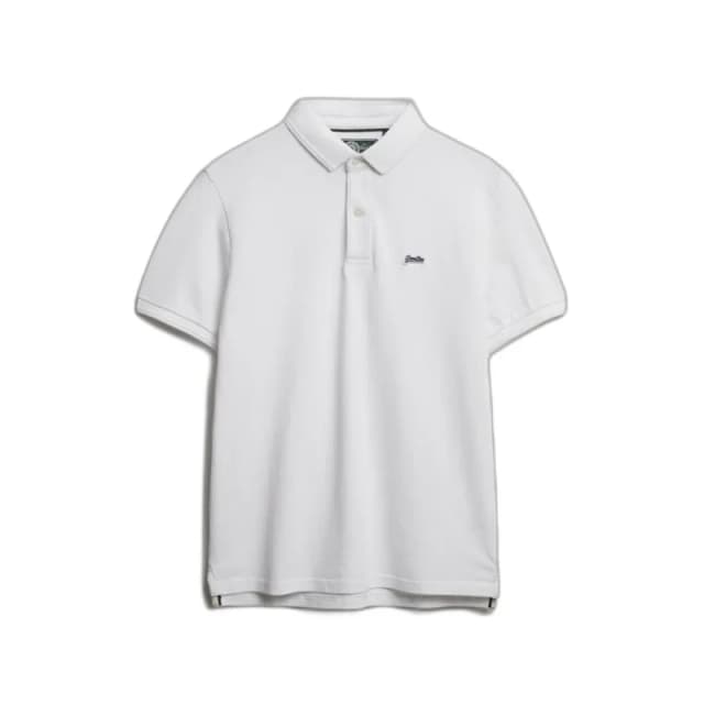 Superdry Polo pique Superdry Classic Blanc Male M M1110452A-01C