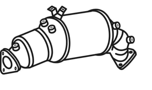 VEGAZ AK-860 Particulate Filter Soot-/ Particle Filter,exhaust system (1256)