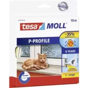 Tesamoll P-Profile 10 m x 9mm White