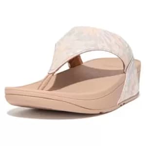 Fit Flop Womens Lulu Art Dye Leather Toe Post Sandals UK Size 4 (EU 37)