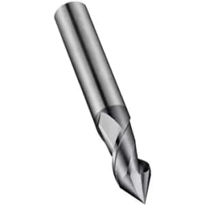 S739 10.00MM Carbide 2 Flute Short Series 60 Chamfering Slot Drill - AlTiN Coated