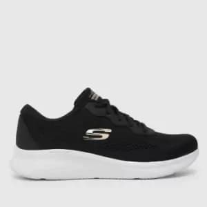 SKECHERS Skech-lite Pro Trainers In Black & Gold