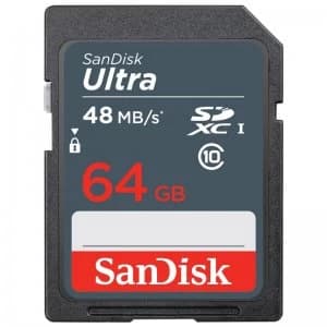 SanDisk Ultra 64GB SDXC Memory Card