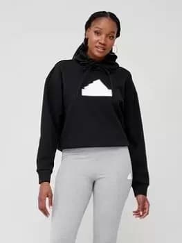 Adidas Sportswear Future Icons Hoodie, Black, Size L, Women
