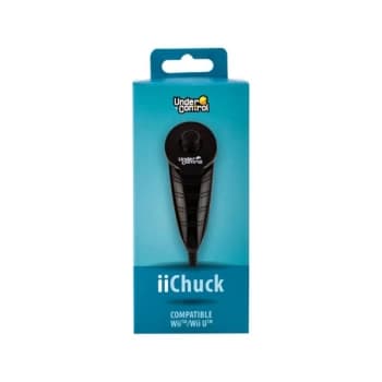 Retro Nunchuck Wii Controller - Black