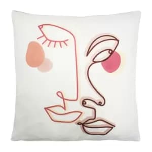 Duo Abstract Cushion Multicolour