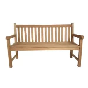 Walkham Teak Walkham Hazel 3 Seat Outdoor Bench - Teak