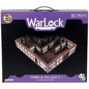 WarLock Tiles: Town & Village II - Full Height Plaster Walls