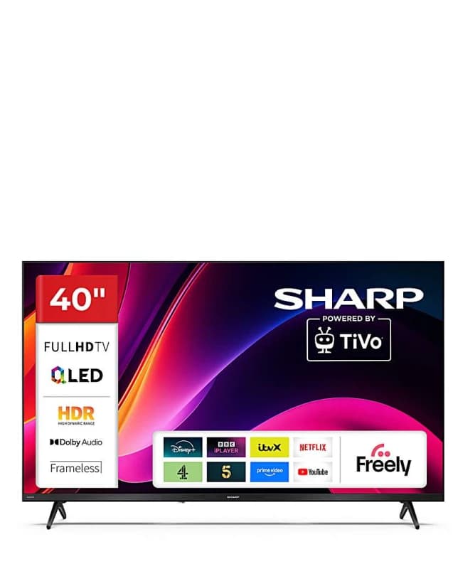 Sharp Sharp 2T-C40HE3245KB 40 QLED HD Tivo TV - Sharp UP38201