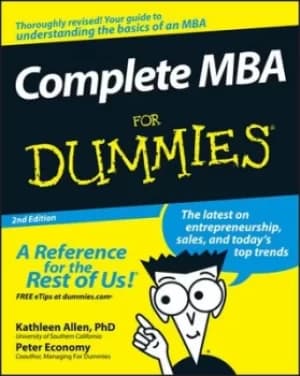 Complete MBA for dummies by Kathleen Allen