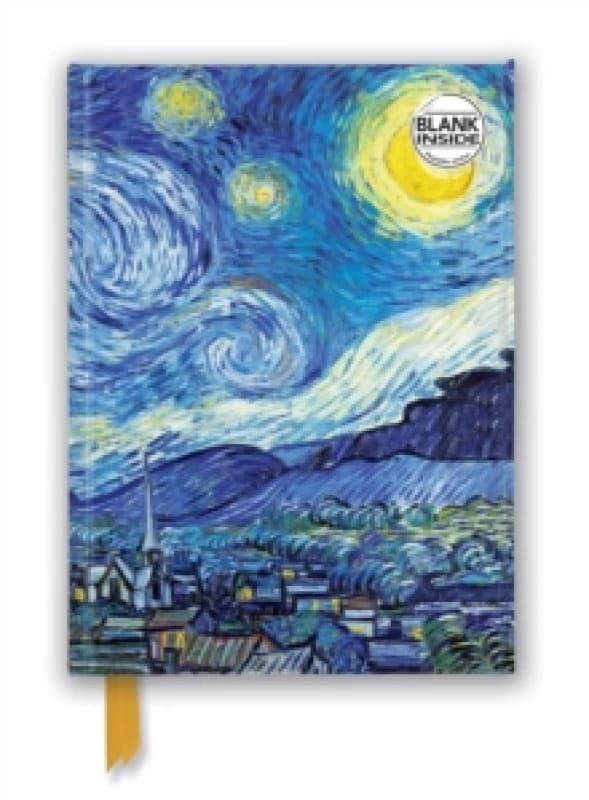 Vincent van Gogh: The Starry Night (Foiled Blank Journal) Notebook / blank book