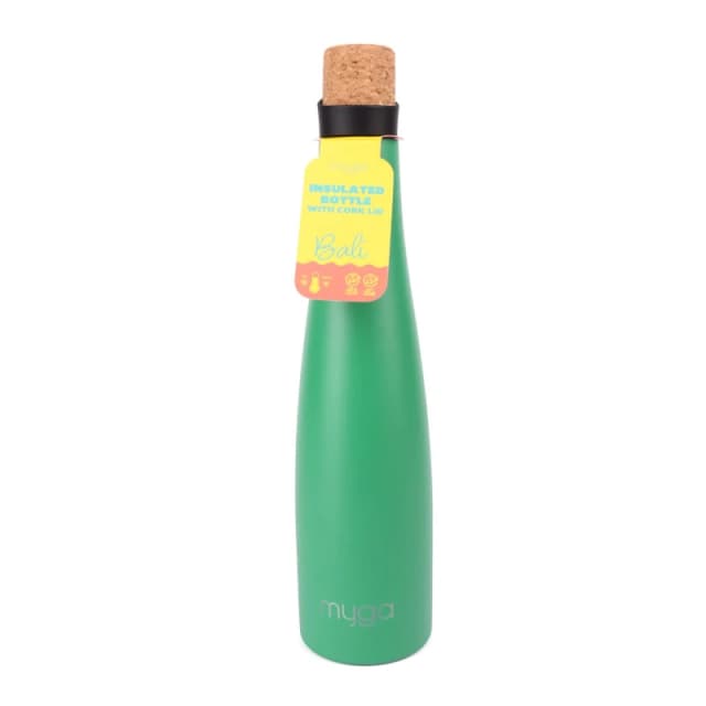 Myga Bali Insulated Water Bottle - 700ml in Green Green Unisex