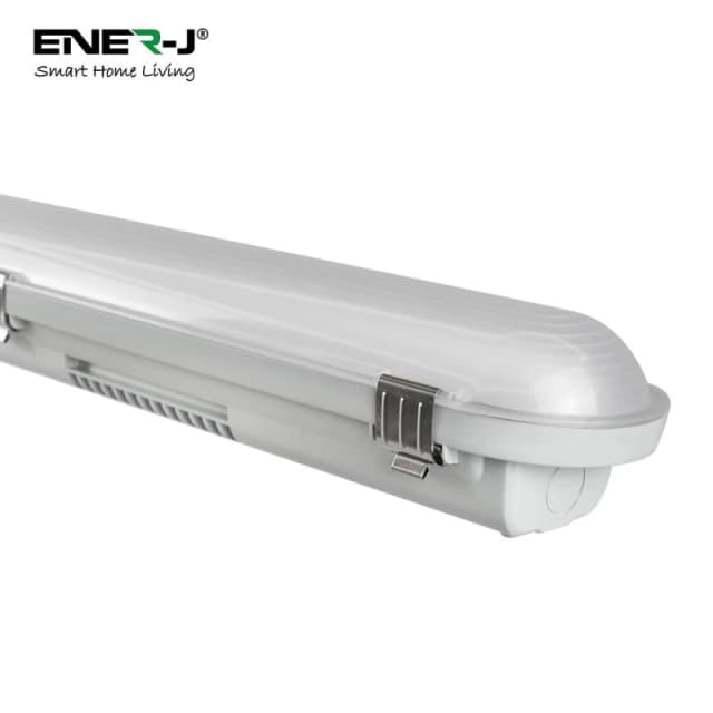 ENER-J Pack of 6 Non Corrosive Waterproof Fitting 12m 40W 120 lumens per Watt in White White Unisex