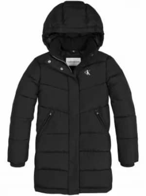 CALVIN KLEIN Black Nylon Stratified