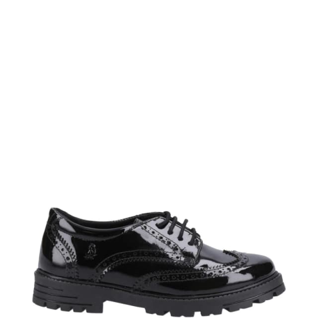 Hush Puppies 'Maxine Patent Senior' BTS Black