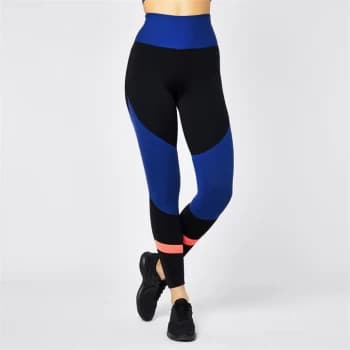 USA Pro Mid Rise Leggings - Contrast Panel