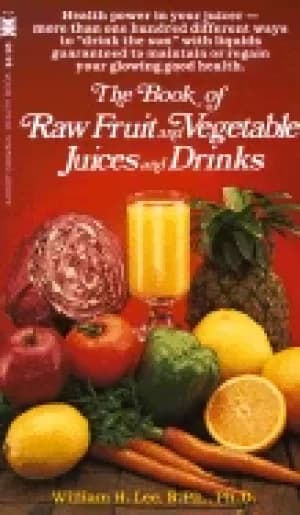book of raw fruit vegetable juices and drinks