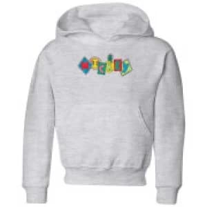 Disney Mickey Fruit Blocks Kids Hoodie - Grey - 11-12 Years