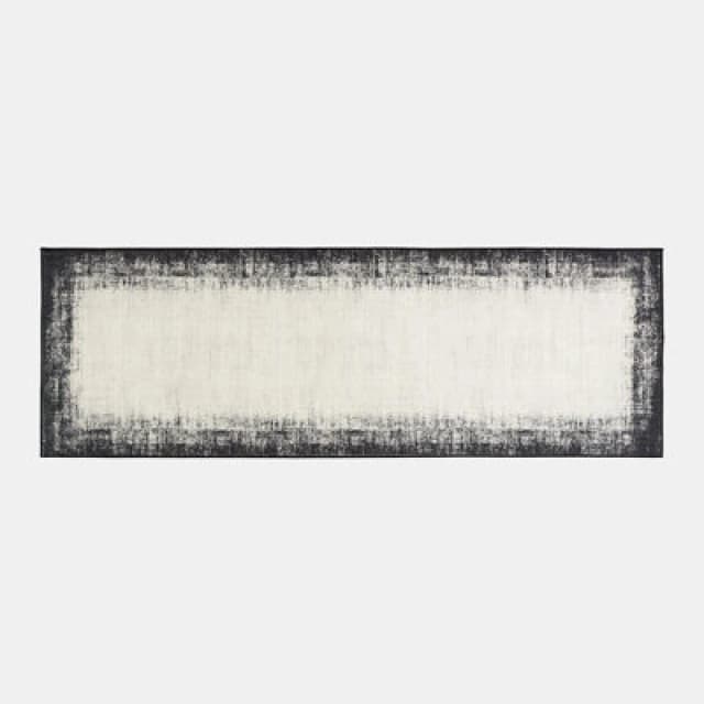 OHS OHS Abstract Washable Non Slip Soft Runner Rug in Beige Size: 66cm x 200cm Beige 66cm x 200cm Unisex 5027434231447