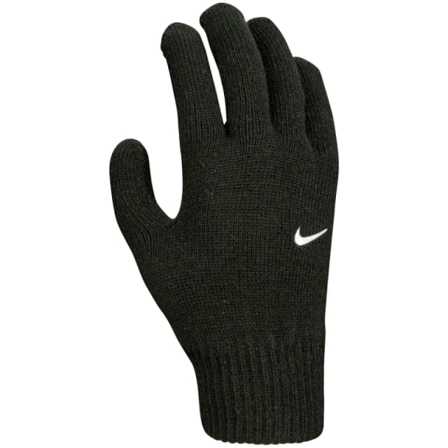 Nike Swoosh Knit Gloves - Black L-XL