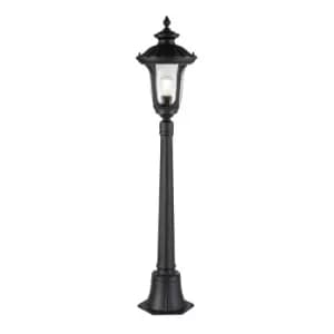 Chicago Outdoor Bollard Textured Black, IP44