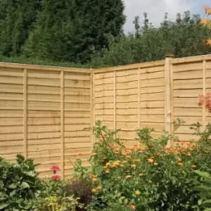 Rowlinson 3pk Lap Panel Pressure Treated Fence - 6x5