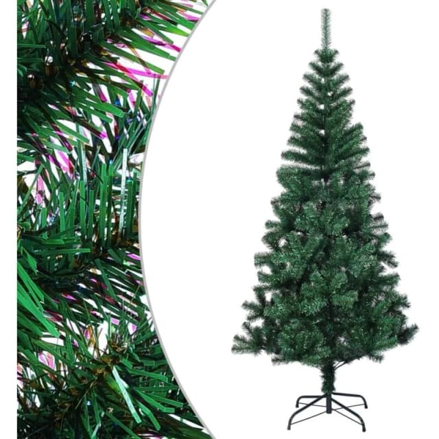 VIDAXL Artificial Christmas Tree with Iridescent Tips Green 240cm pvc Vidaxl 8720287021124